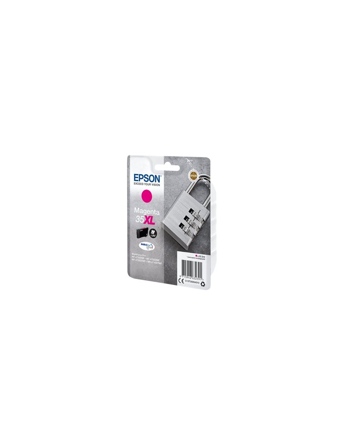 COMPATIBLE Epson C13T35934010 / 35XL - Cartouche d'encre magenta