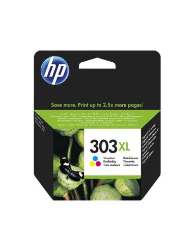 HP 303XL - T6N03AE - Tricolor - Cartouche XL HP