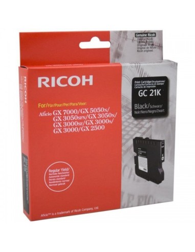 Ricoh 405532 / GC-21BK - Noir - Cartouche Ricoh