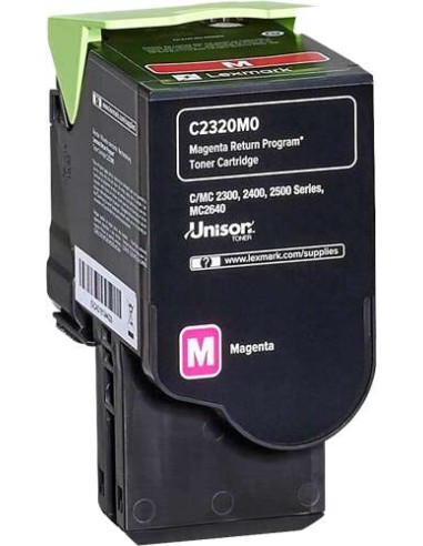 Lexmark C2320M0 - Magenta - Toner