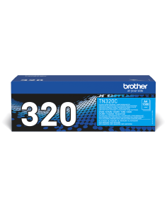 Brother TN320 - TN320C - Cyan - Toner