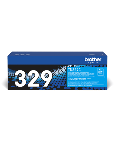 Brother TN329 - TN329C - Cyan - Toner