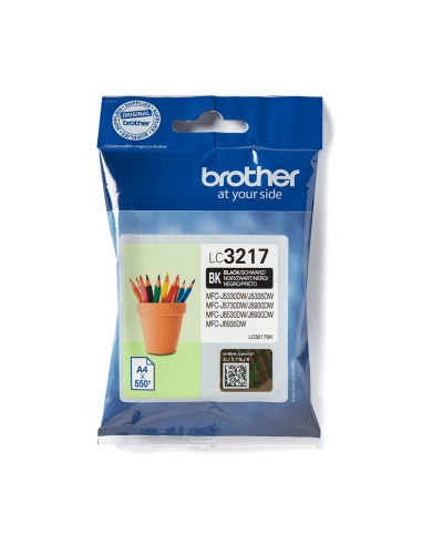 Brother LC3217 - LC3217BK - Noir - Cartouche