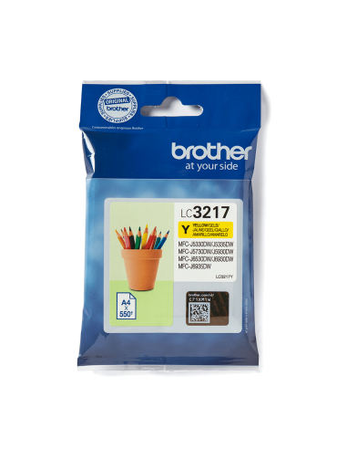 Brother LC3217 - LC3217Y - Jaune - Cartouche