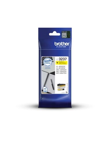 Brother LC3237 - LC3237Y - Jaune - Cartouche