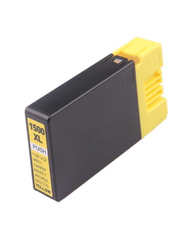 Compatible Canon PGI-1500XL - 9195B001 - Jaune