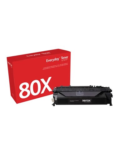 Xerox Everyday HP CF280X - Cartouche toner noir - Compatible - Haut rendement - Remplace 80X