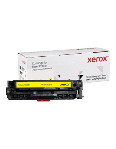 Xerox Everyday HP CF382A - Cartouche de toner jaune - Compatible - Remplace 312A