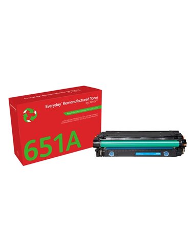 Xerox Everyday HP CE341A/CE741A/CE271A - Cartouche de toner cyan - Compatible - Remplace 651A/307A/650A