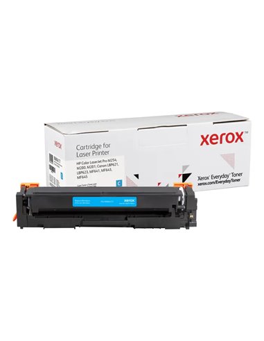 Xerox Everyday HP CF541A - Cartouche toner cyan - Compatible - Remplace 203A