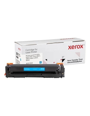 Xerox Everyday HP CF541X - Cartouche toner cyan - Compatible - Remplace 203X