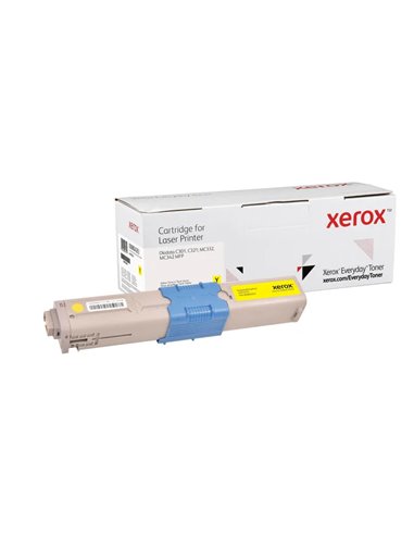 Xerox Everyday OKI C301DN/C321DN/MC342DN - Cartouche Toner Jaune - Compatible - Remplace 44973533