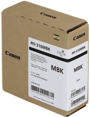 Canon PFI310 - Noir mat - 2358C001