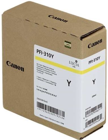 Canon PFI310 - Jaune - 2362C001