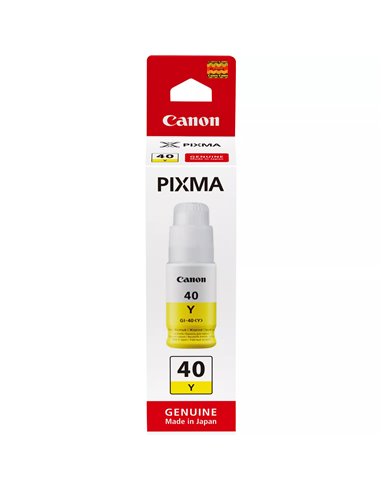 Canon GI40 - Bouteille d'encre jaune - GI40Y/3402C001