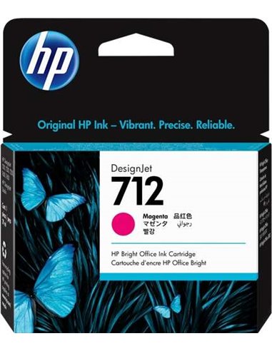 HP 712 - Magenta - 3ED68A