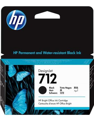 HP 712 - Noir - 3ED70A