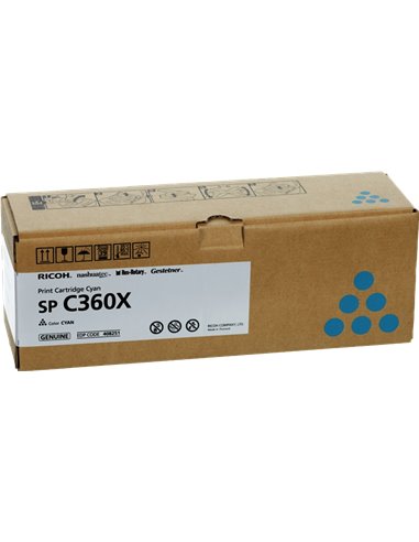 Ricoh Aficio SP-C361 - Cyan - 408251/SPC360X