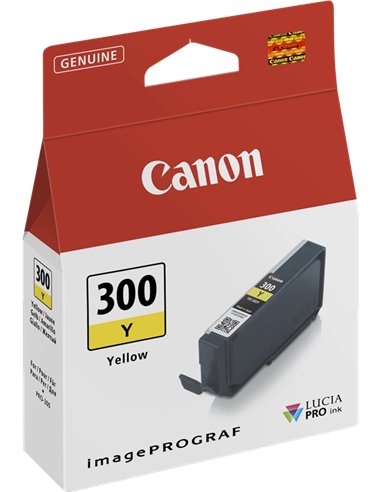 Canon PFI300 - Jaune - 4196C001/PFI300Y