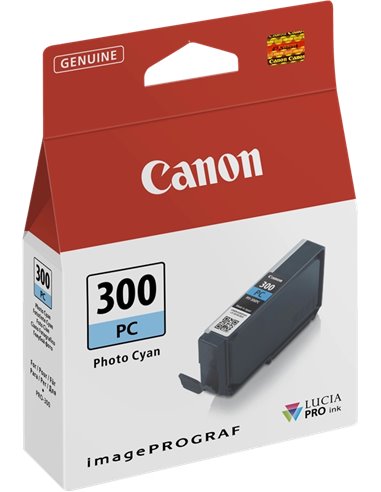 Canon PFI300 - Photo Cyan - 4197C001/PFI300PC