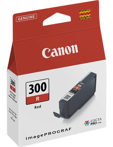 Canon PFI300 Rouge - 4199C001/PFI300R