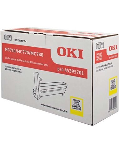 OKI MC760/MC770/MC780 - Jaune - Tambour - 45395701