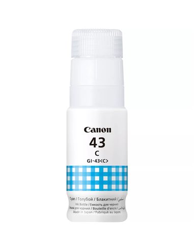 Canon GI43 - Bouteille d'encre cyan - GI43C/4672C001