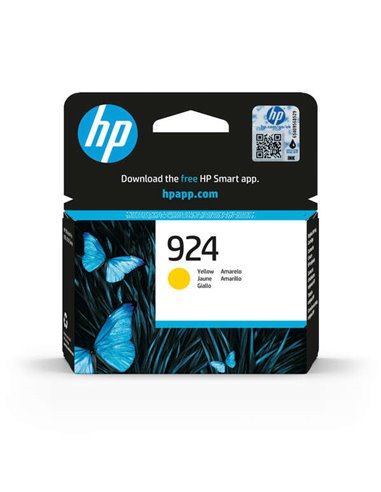 HP 924 - Jaune - 4K0U5NE