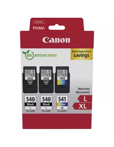 Canon PG-540L/CL-541XL Multi-Pack de 3 - 5224B017