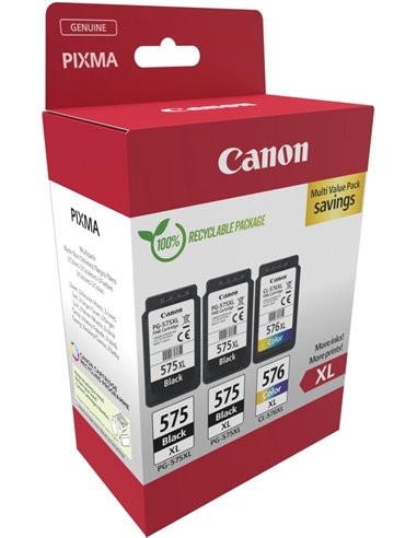 Canon PG575XL/CL576XL Multi-Pack de 3 - 5437C004