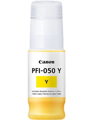 Canon PFI050 - Bouteille d'encre jaune - PFI050Y/5701C001