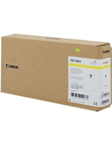 Canon PFI706 - Jaune - 6684B001