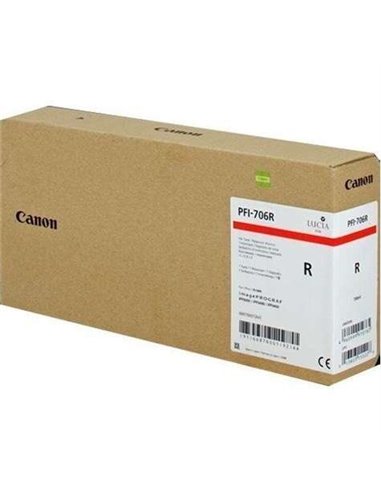 Canon PFI706 Rouge - 6687B001