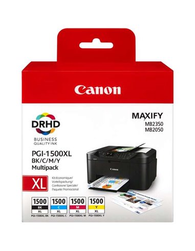 Canon PGI1500XL - Paquet de 4 - 9182B004/9182B010