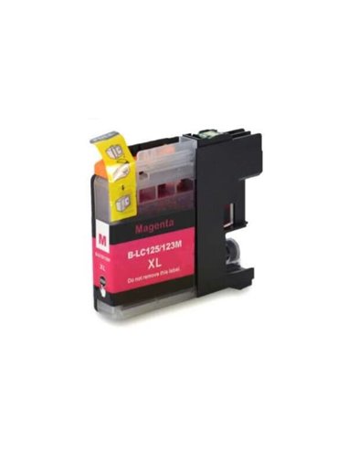 Brother LC125XL - Magenta - Compatible - Remplace LC125XLM