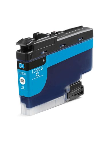 Brother LC426XL - Cyan pigmenté - Compatible - Remplace LC426XLC