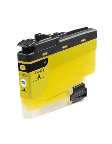 Brother LC426XL - Jaune pigmenté - Compatible - Remplace LC426XLY