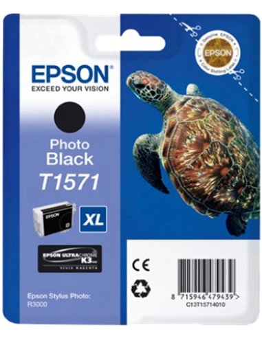 Epson T1571 - Photo noire - C13T15714010