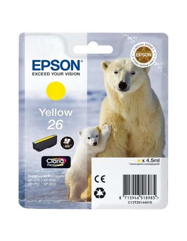 Epson T2614 (26) - Jaune - C13T26144012