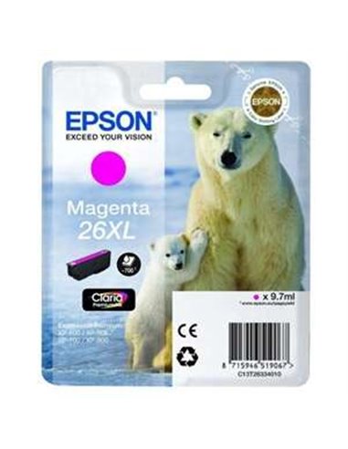 Epson T2633 (26XL) - Magenta - C13T26334012