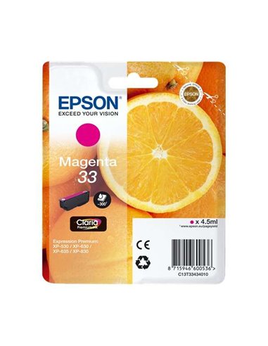 Epson T3343 (33) - Magenta - C13T33434012