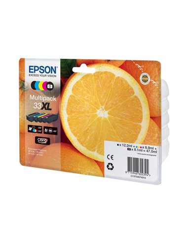 Epson T3357 (33XL) - Paquet de 5 - C13T33574011