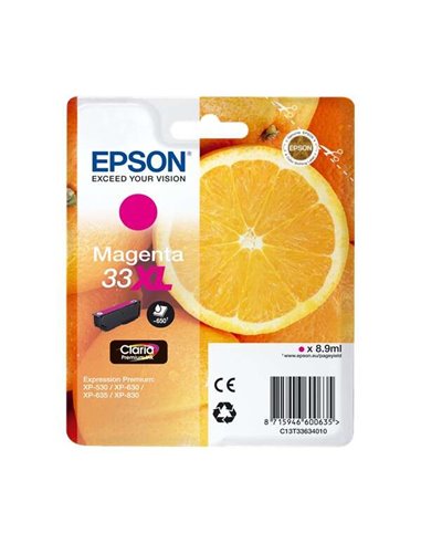 Epson T3363 (33XL) - Magenta - C13T33634012