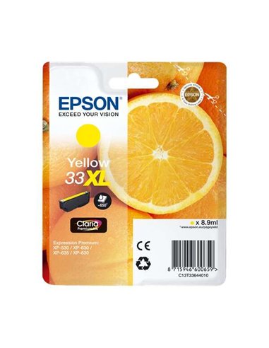 Epson T3364 (33XL) - Jaune - C13T33644012