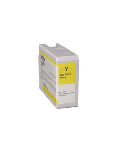 Epson SJIC36P - Jaune - C13T44C440/SJIC36P(Y)