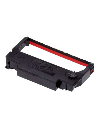 Ruban matriciel Epson ERC38/ERC34/ERC30 noir/rouge - C43S015376