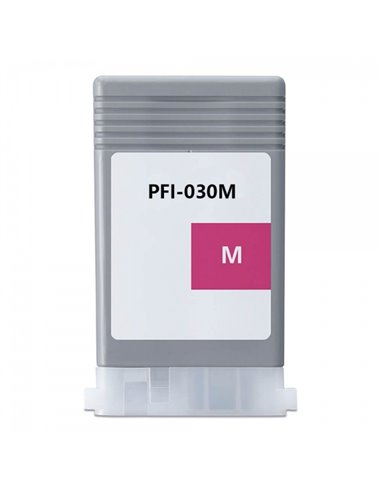 Canon PFI030 - Magenta pigmenté - Compatible - Remplace 3491C001