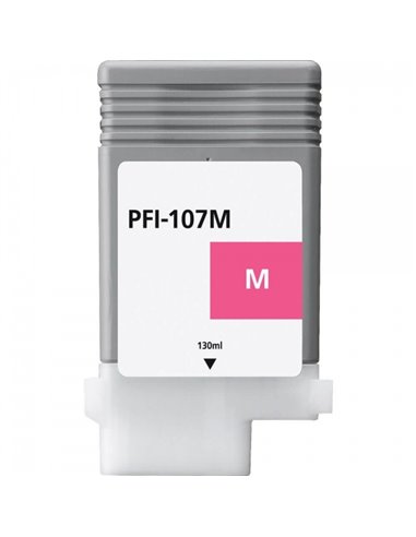 Canon PFI107 - Magenta - Compatible - Remplace PFI107M/6707B001