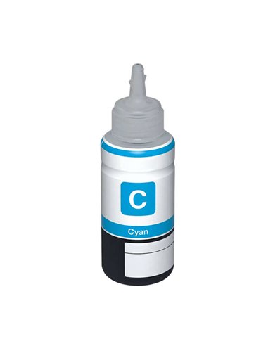 Canon GI40/GI41/GI43/GI46/GI490/GI50/GI51/GI53/GI55/GI56/GI590 - Bouteille d'encre cyan - Compatible - Remplace GI40C/3400C001/G