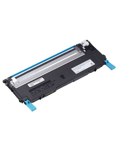 Dell 1230/1235 - Cartouche toner cyan - Compatible - Remplace 593-10494